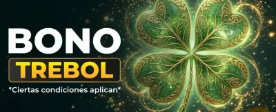 Bono de Bienvenida Real 100% promotional banner